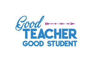 Good Teacher, Good Student Quote - Blue Review