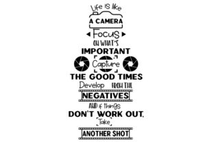 Life is Like a Camera - Quote Review