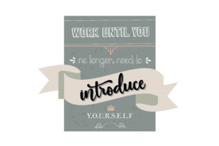 Work Hard Quote Embroidery Review